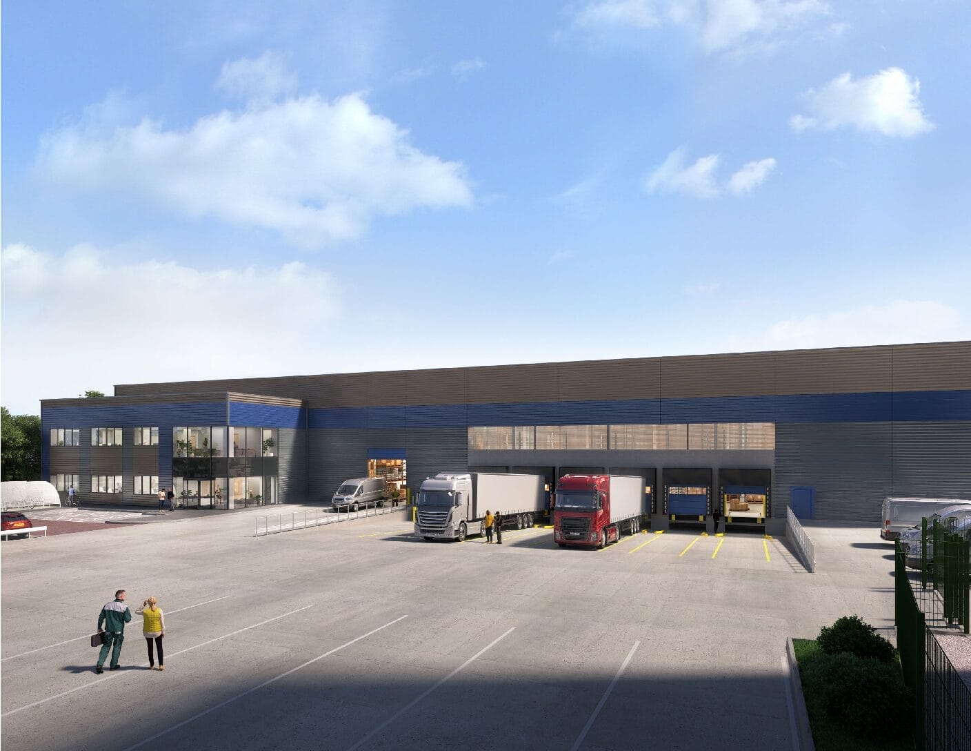 Bridge Industrial Breaks Ground at its First UK Development Site